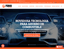 Tablet Screenshot of ferox.com.mx